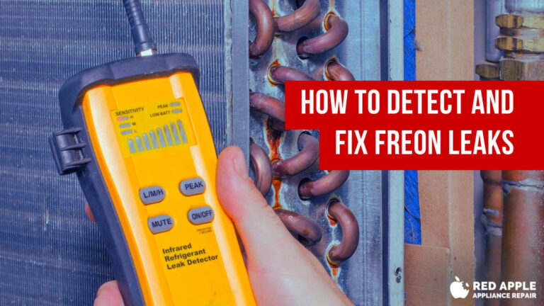 How to Detect and Repair Refrigerator Freon Leak